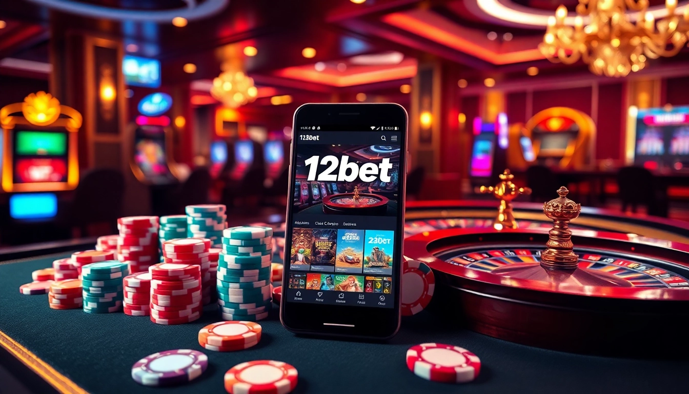 Experience the thrill of gambling with link 12bet in a high-stakes online casino setting.
