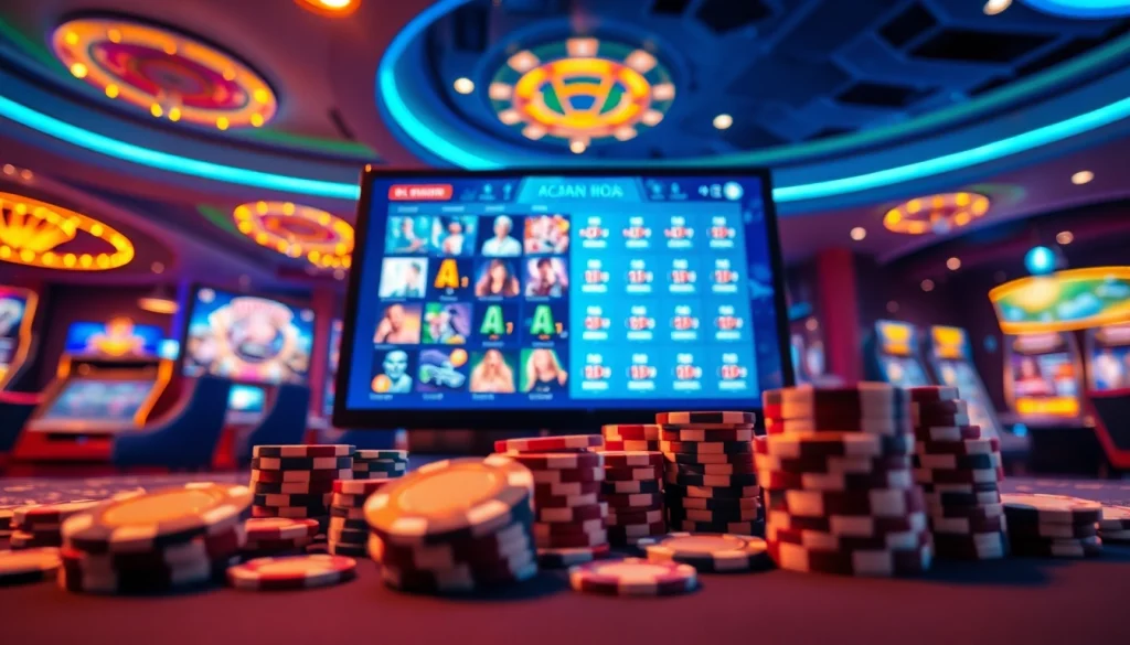 Jouer au meilleur casino en ligne retrait immédiat avec une ambiance dynamique et excitante.