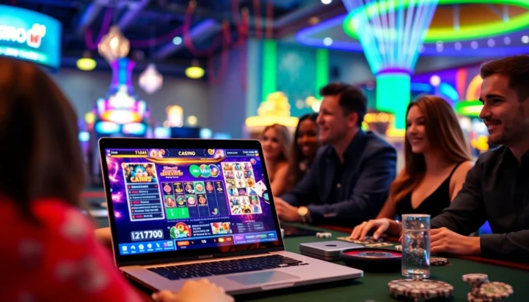 Découvrez le meilleur casino en ligne francais avec des joueurs enthousiastes et une ambiance animée.