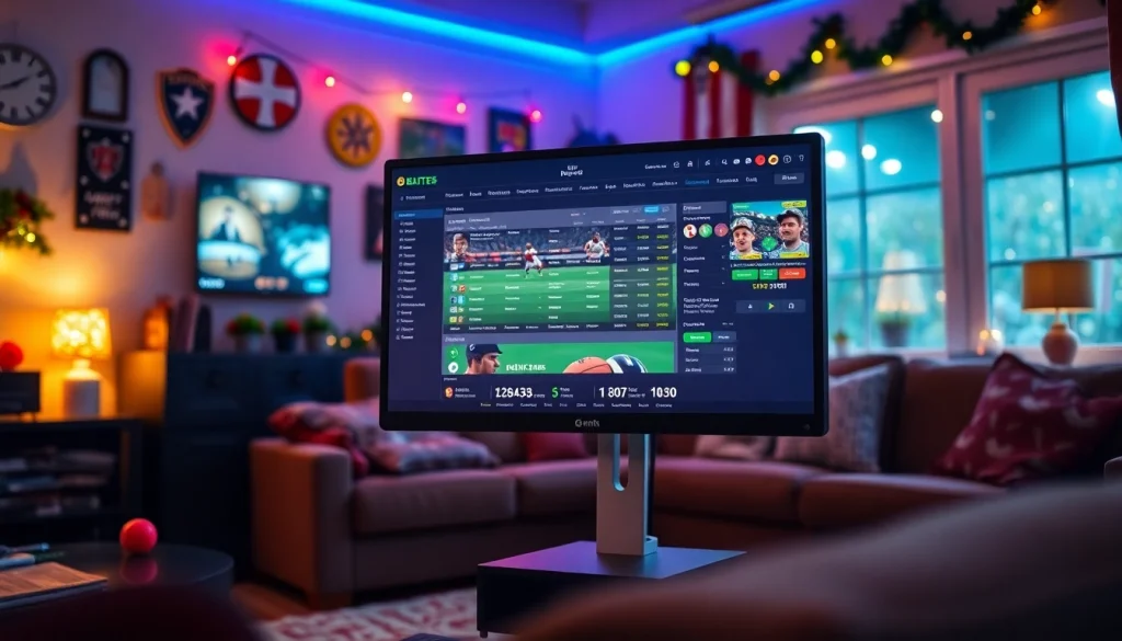 Découvrez le nouveau site de paris sportifs aux interfaces modernes et immersives.